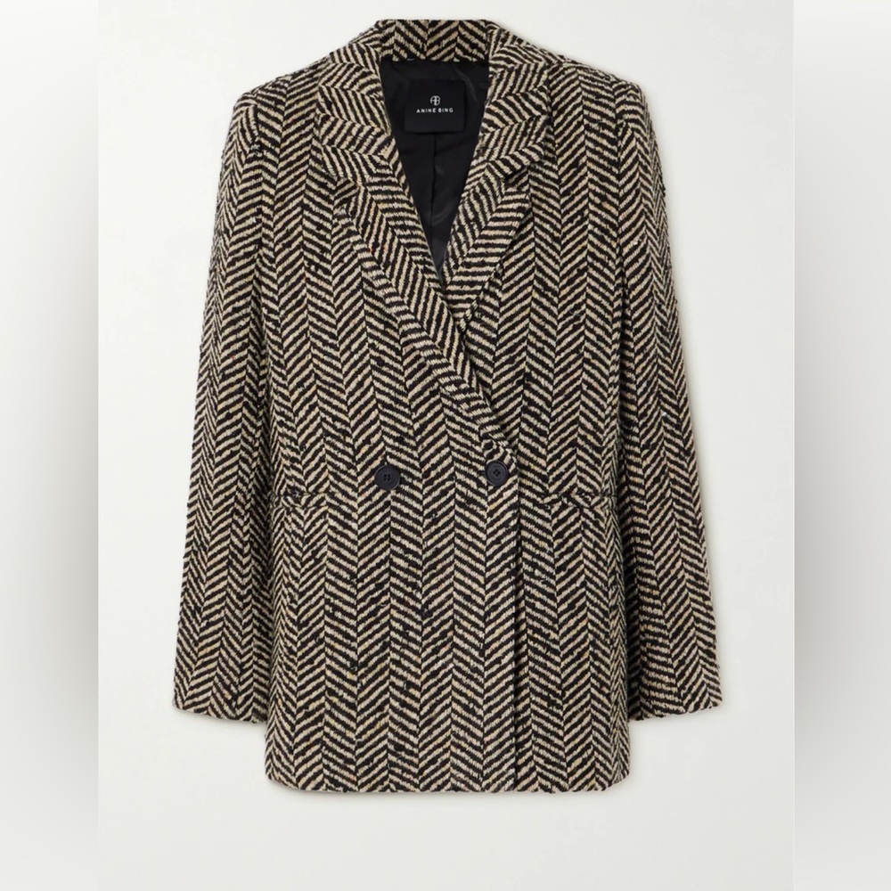 ANINE BING Diana Blazer in Herringbone